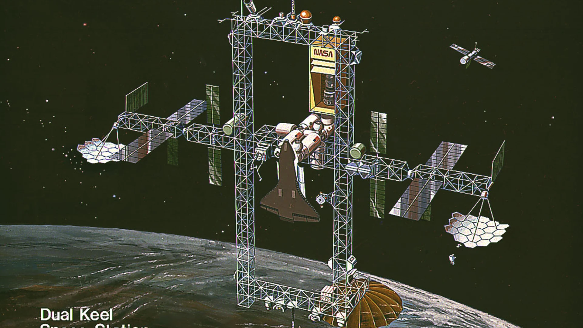 Space Station - free hd space wallpaper for desktop