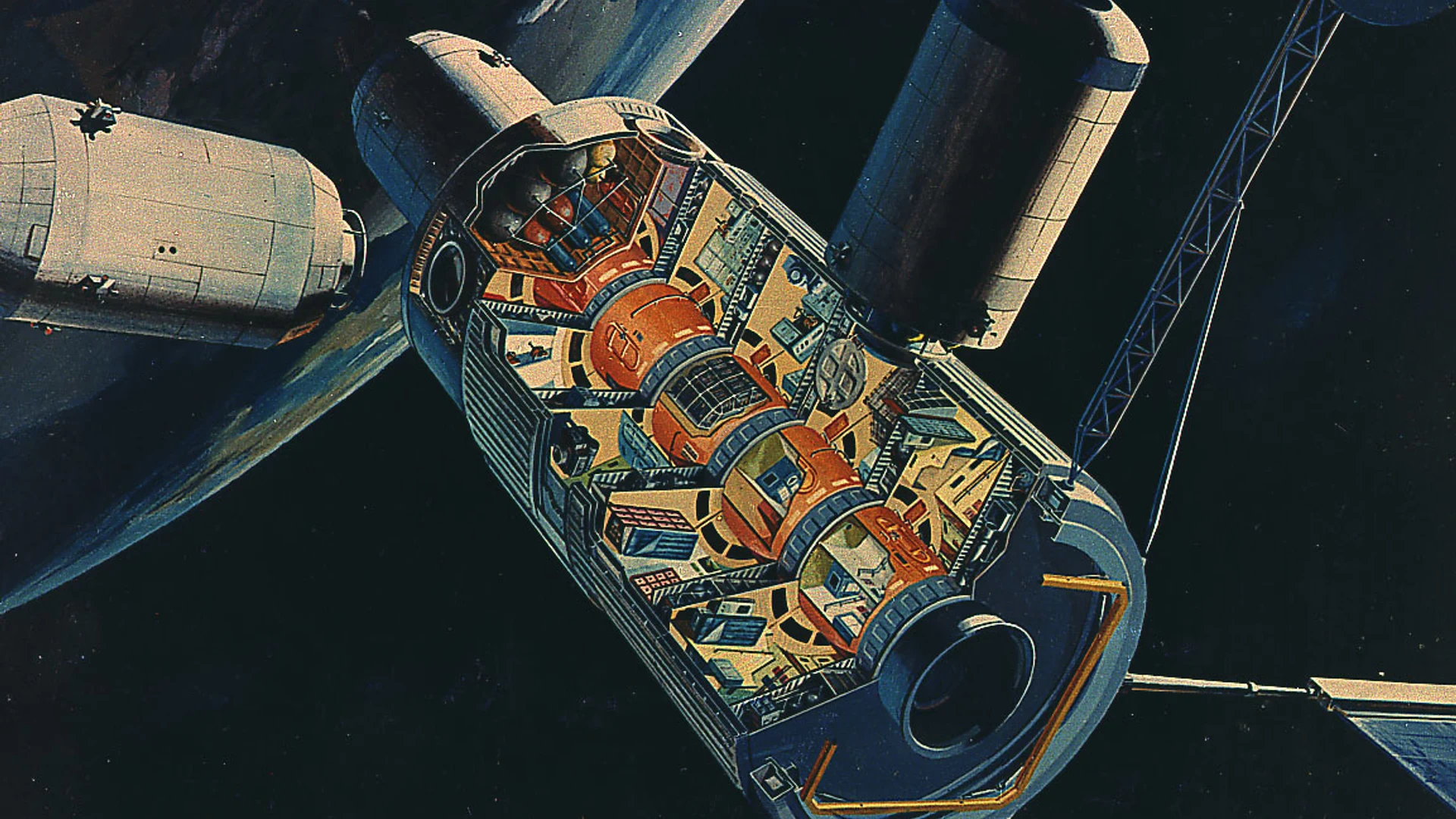 Space Station - free hd space wallpaper for desktop