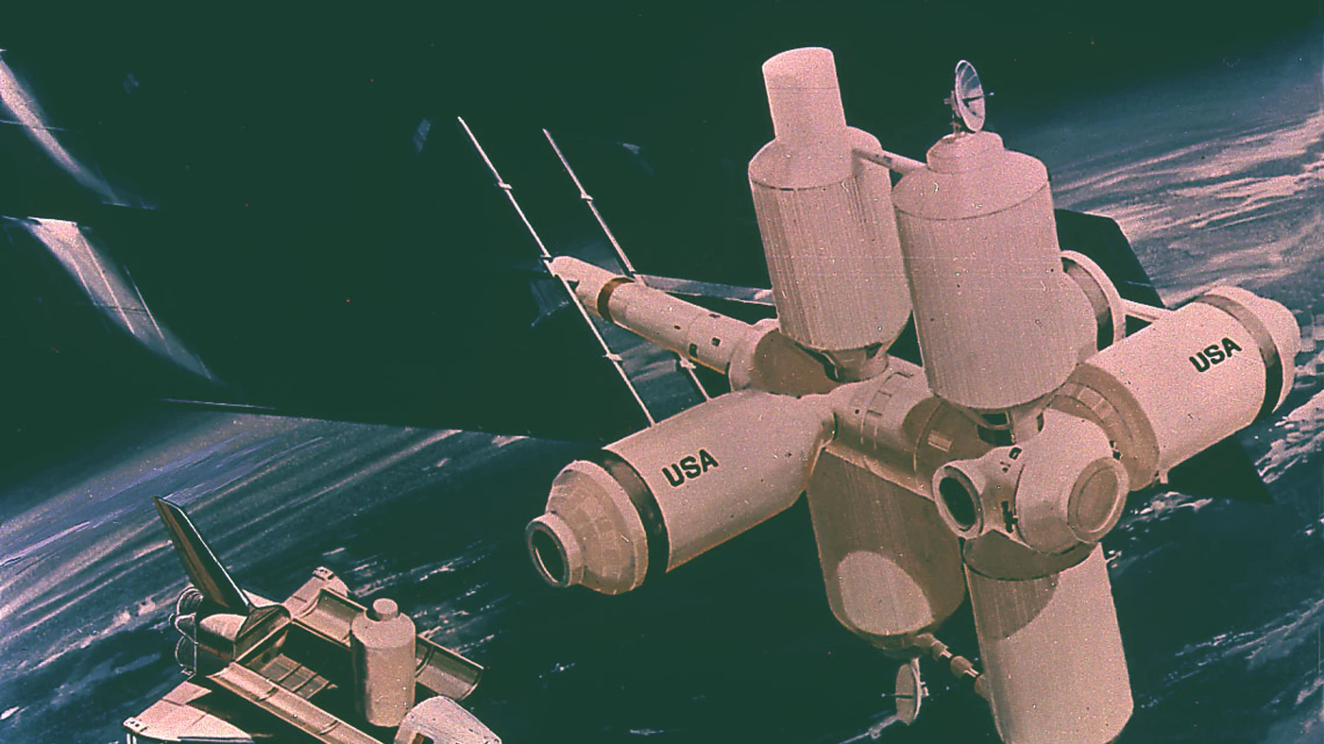 Space Station - free hd space wallpaper for desktop