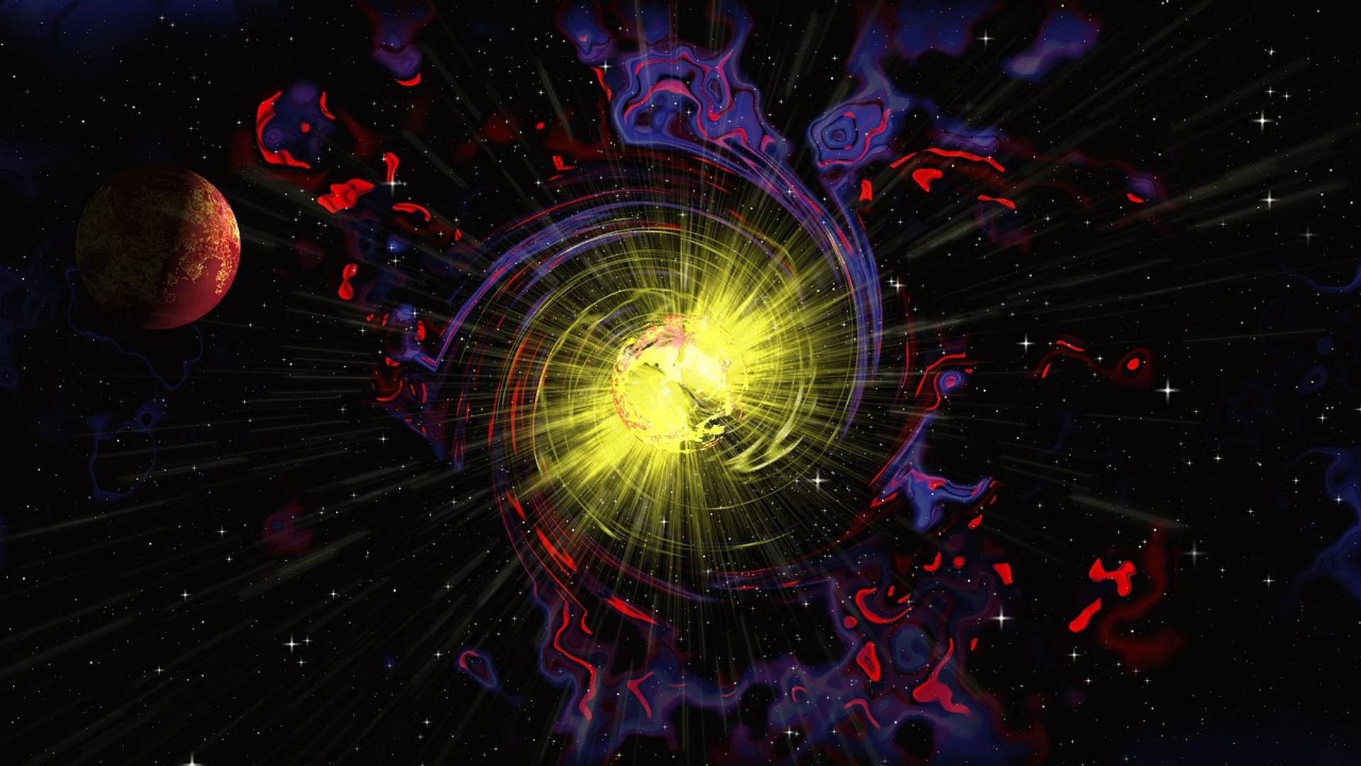 Star nature planet - free hd space wallpaper for desktop