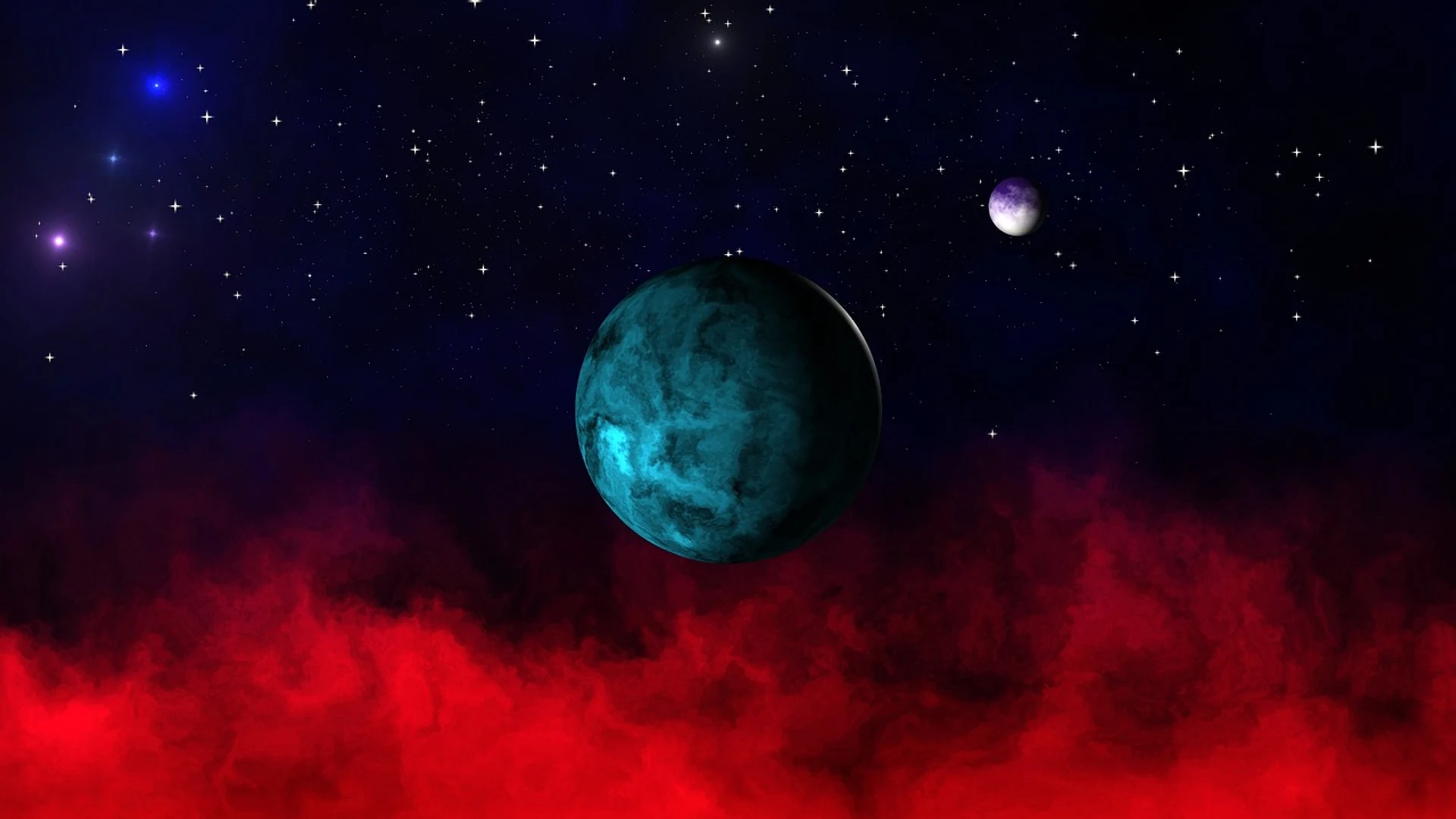 Star planet galaxy - free hd space wallpaper for desktop