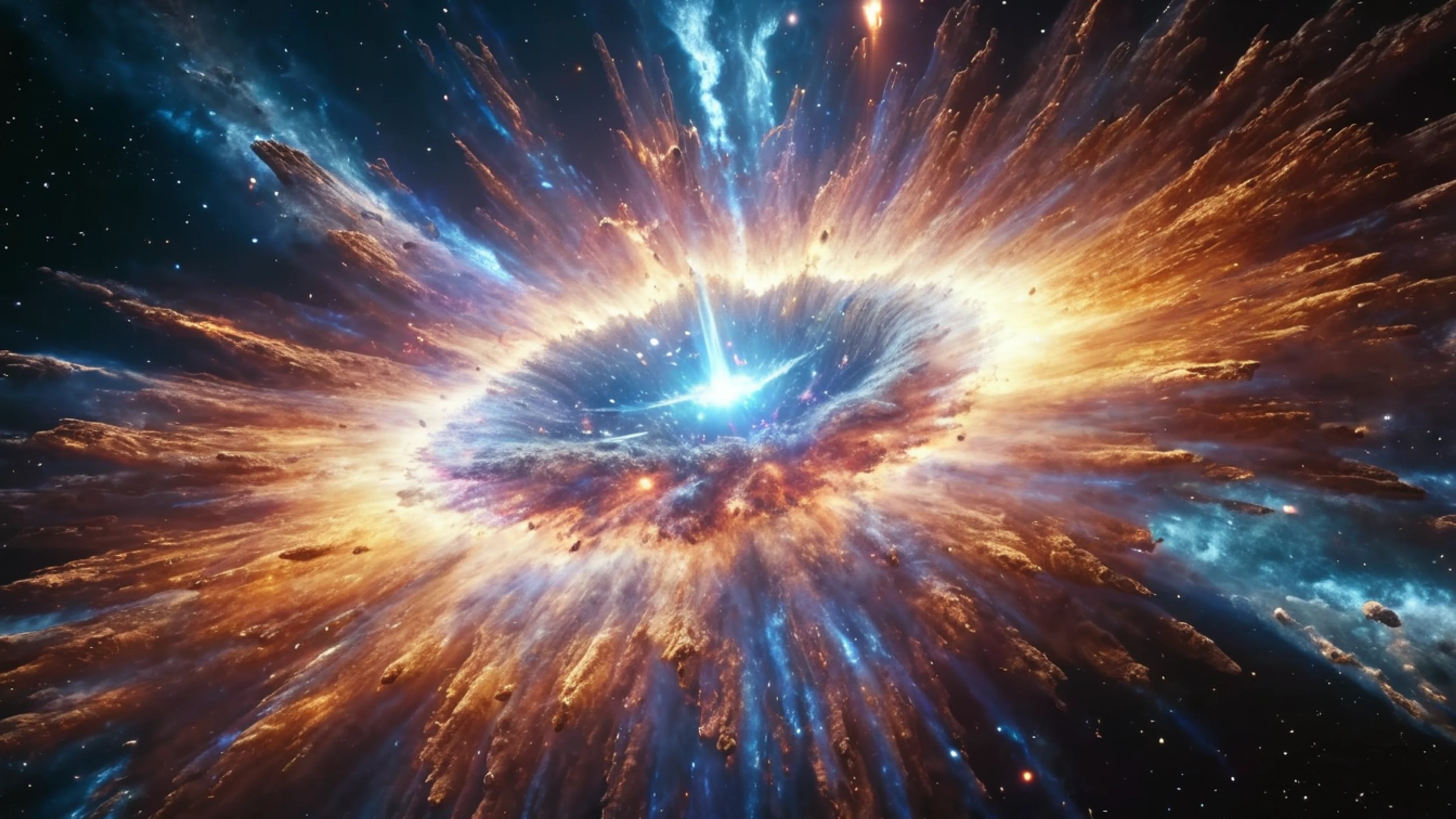 Supernova Explosion - free 4K Ultra HD space wallpaper for desktop