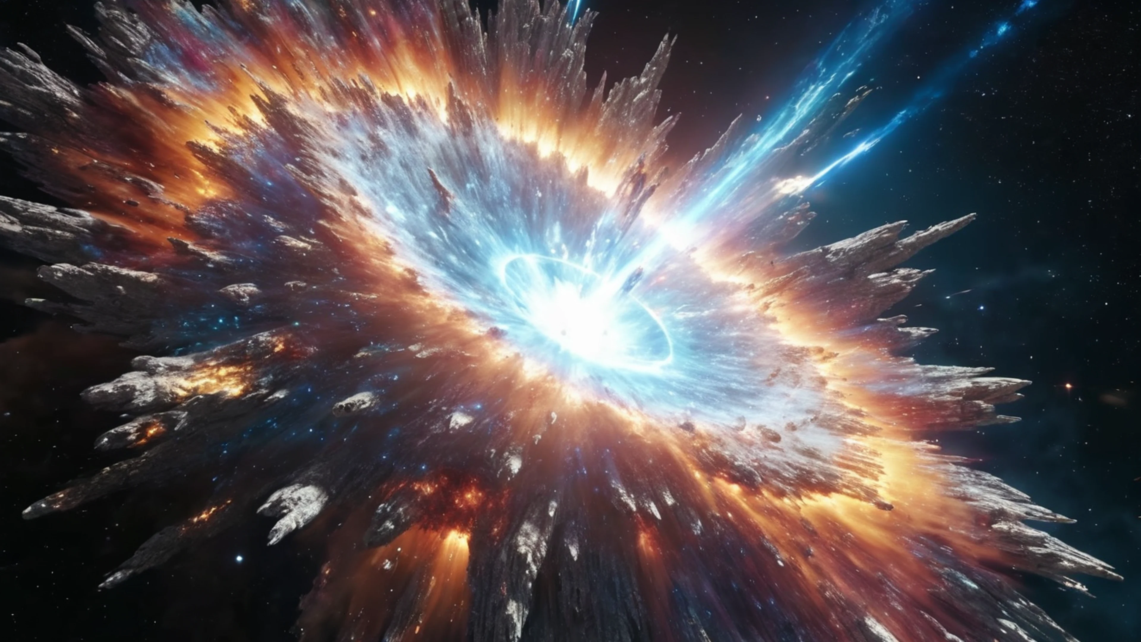 Supernova Explosion - free 4K Ultra HD space wallpaper for desktop