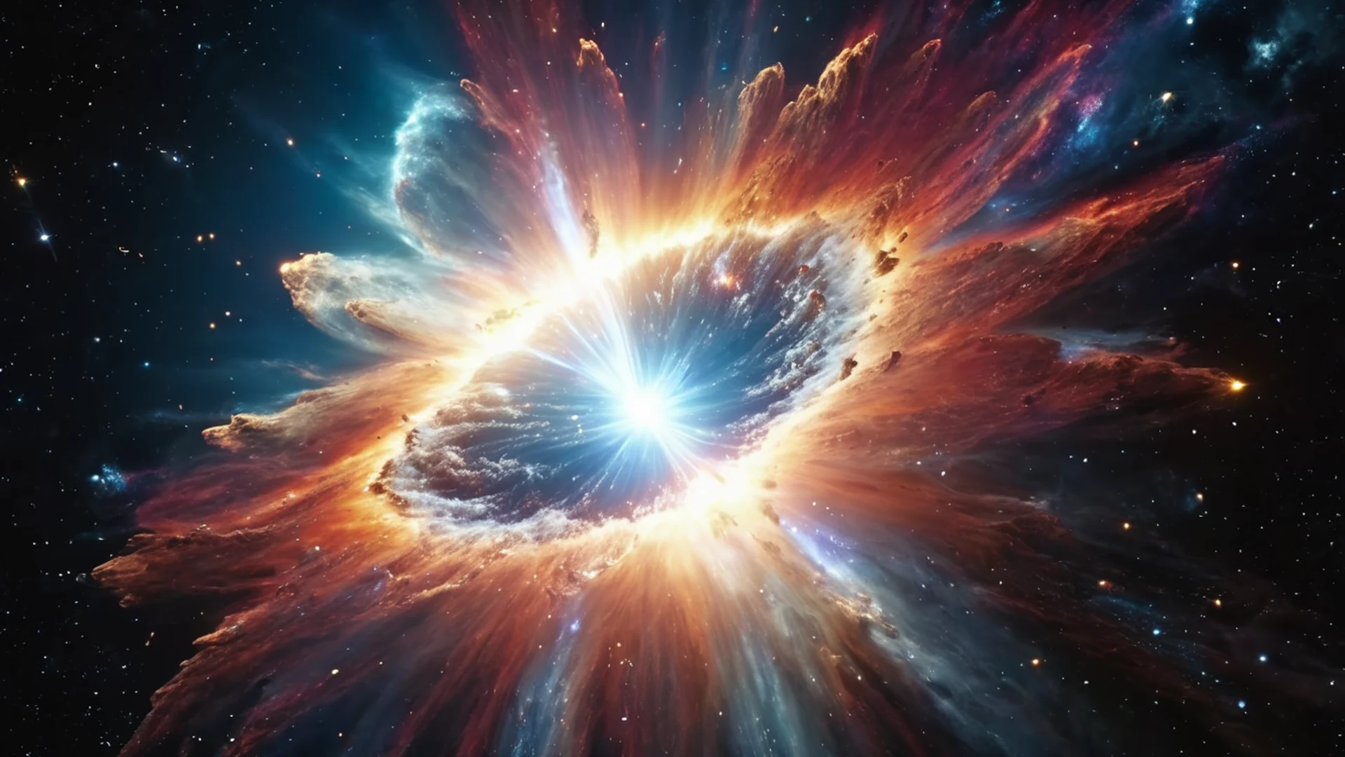 Supernova Explosion - free hd space wallpaper for desktop