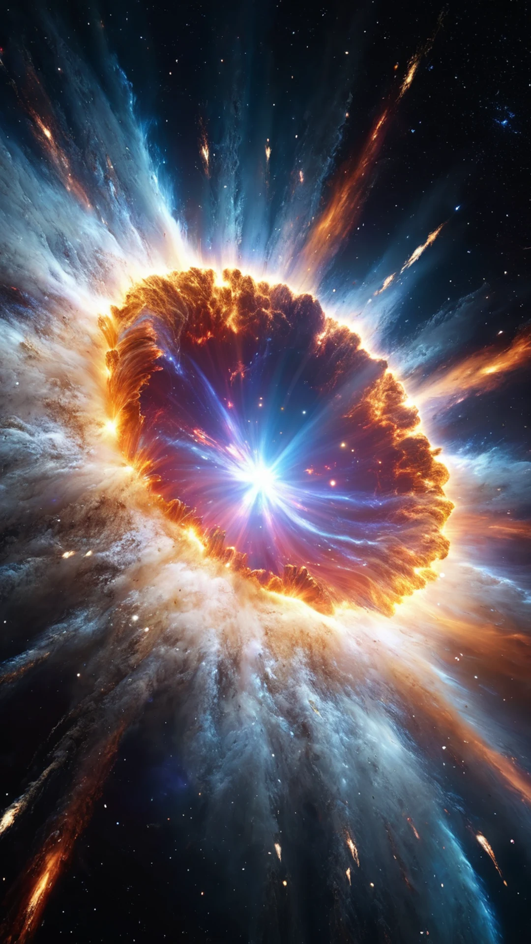 Supernova Explosion - free Phone space wallpaper for phone