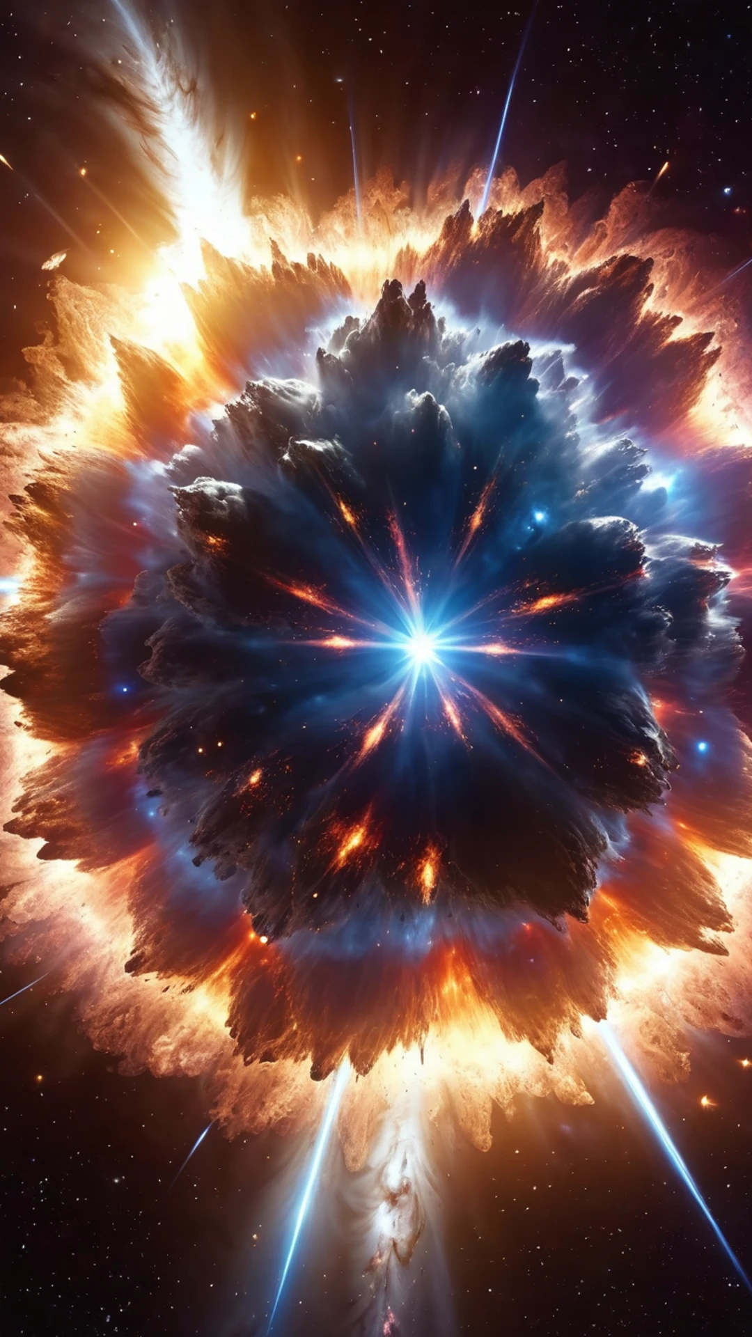 Supernova Explosion - free Phone space wallpaper for phone