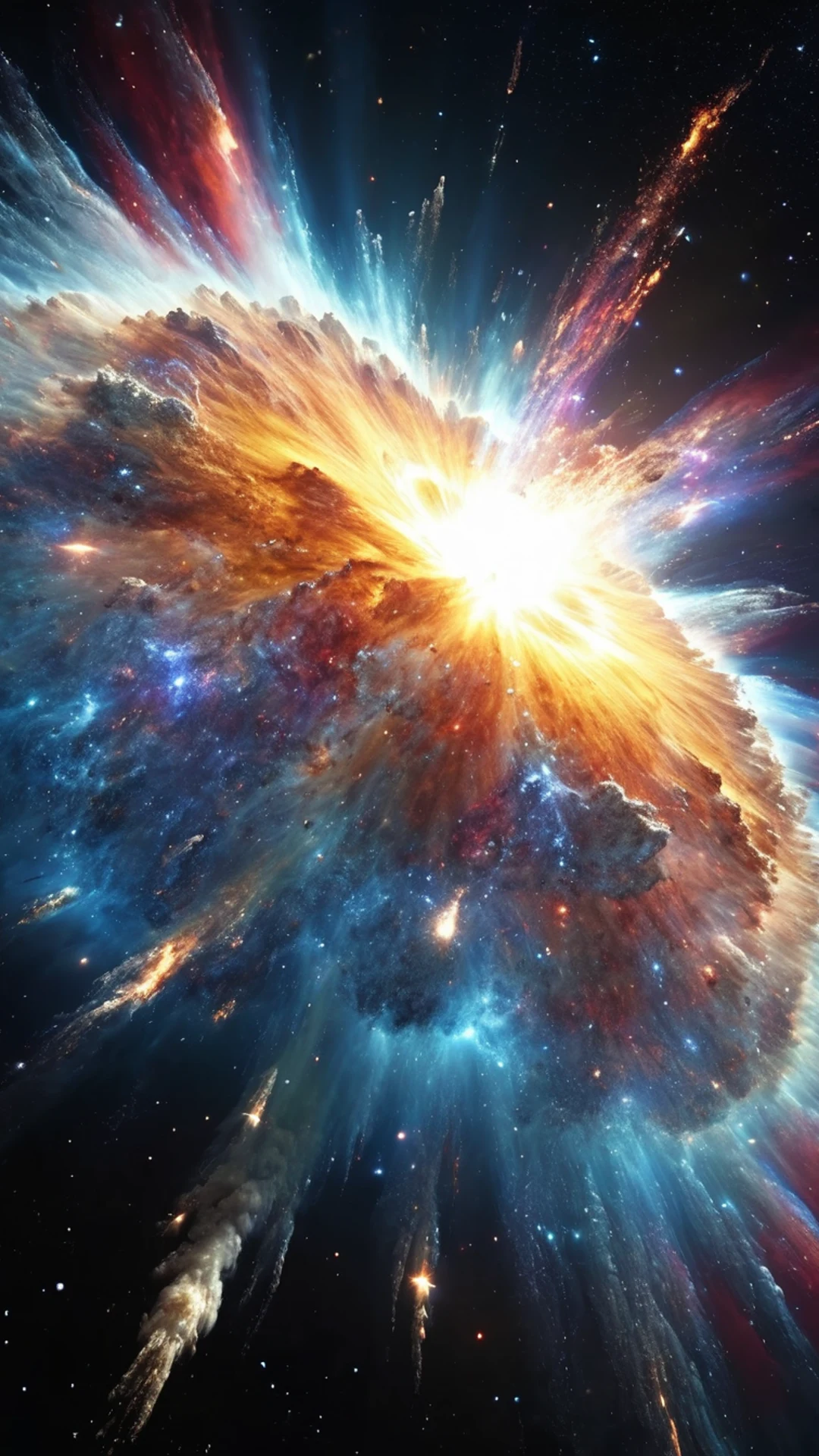 Supernova Explosion - free Phone space wallpaper for phone