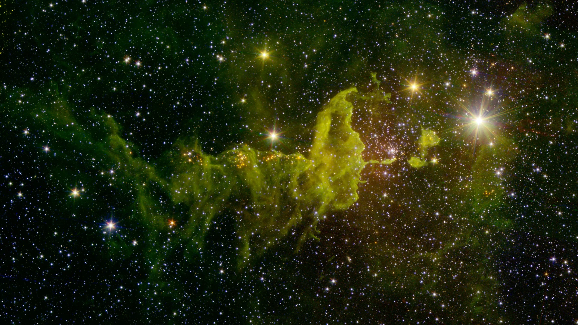 The Spider Nebula - free hd space wallpaper for desktop