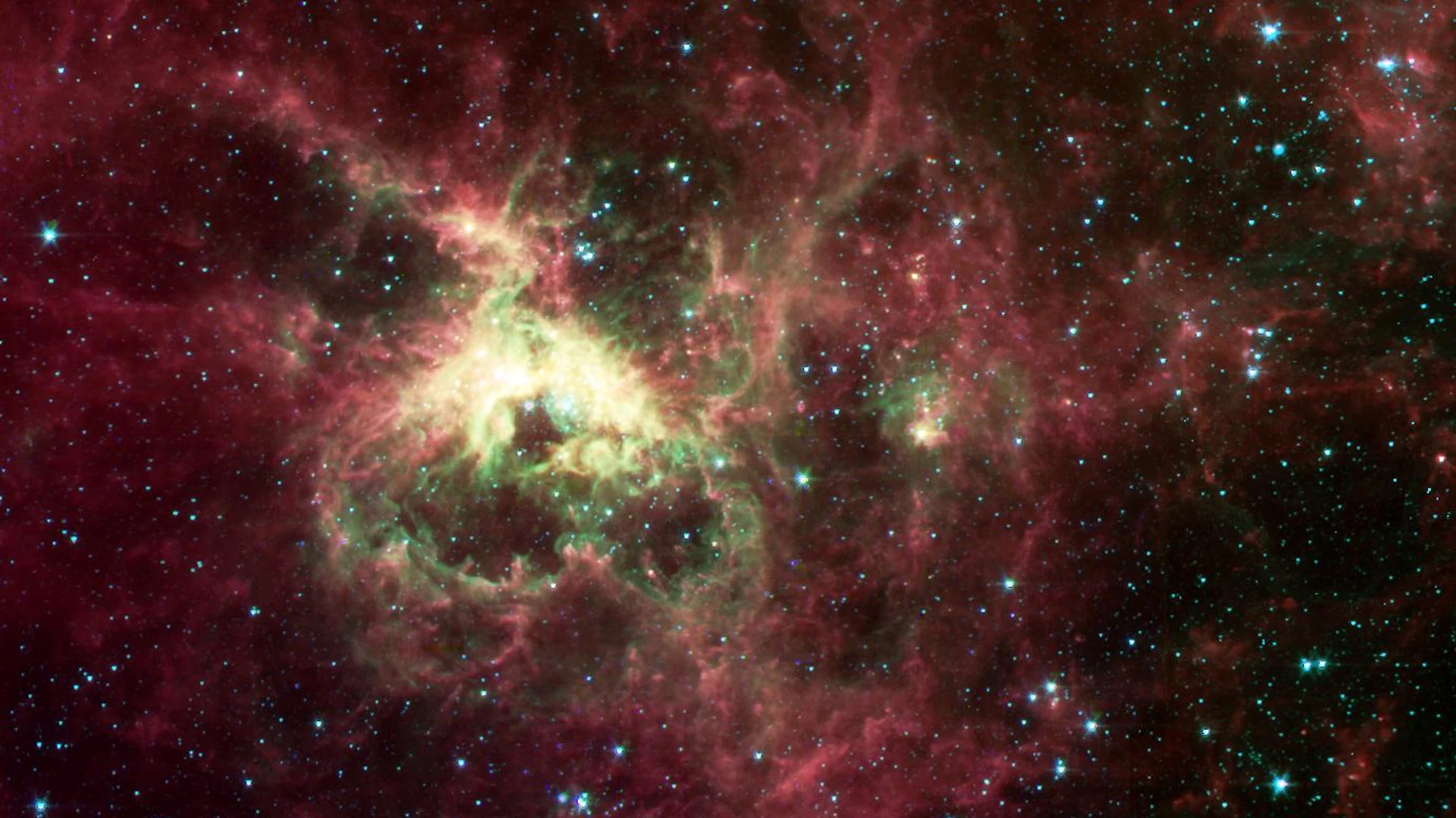 The Tarantula Nebula - free hd space wallpaper for desktop