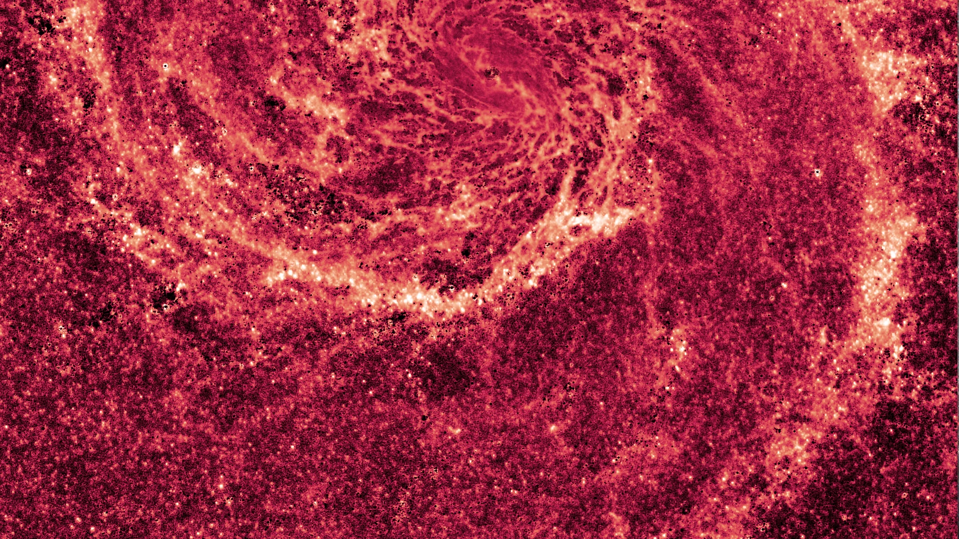 The Two-faced Whirlpool Galaxy - free hd space wallpaper for desktop