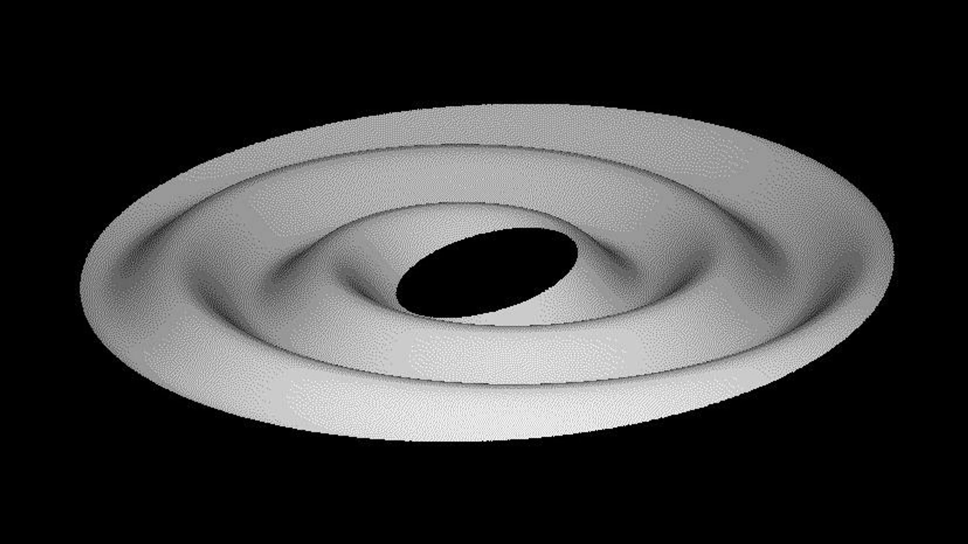 Tilting Saturn Rings - free hd space wallpaper for desktop