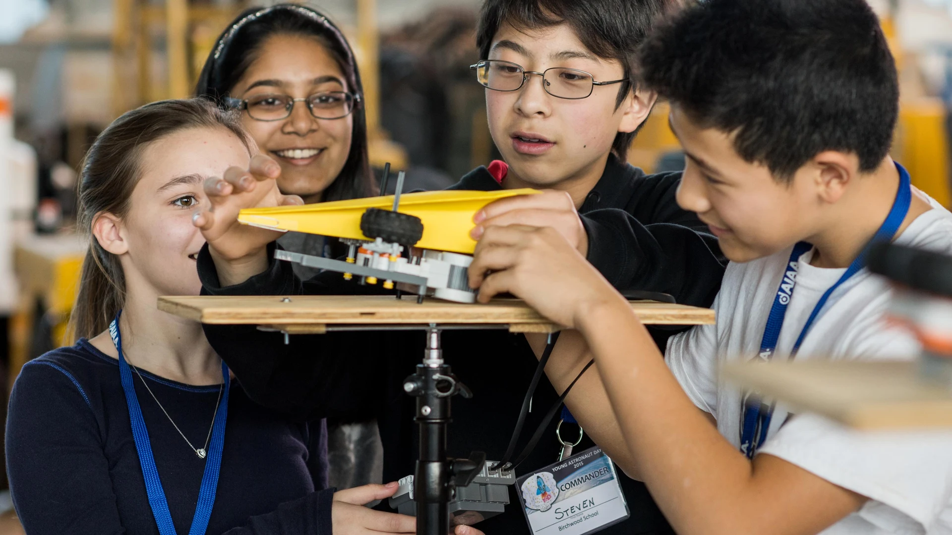 Young Astronaut Day - free hd space wallpaper for desktop