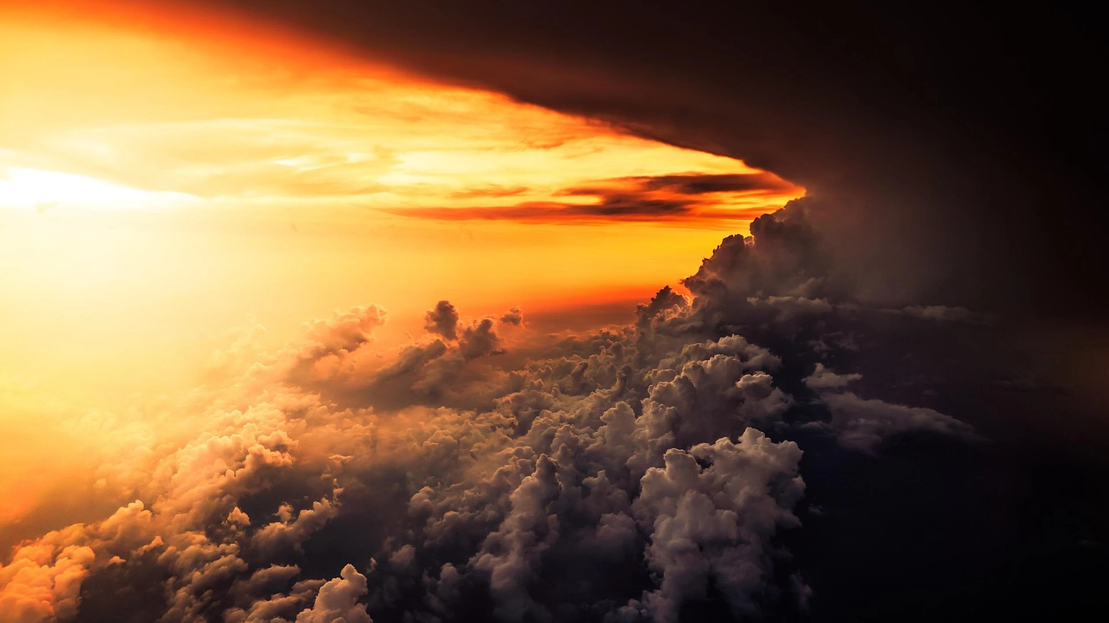 Clouds nature sunset - free 4K Ultra HD sunset wallpaper for desktop
