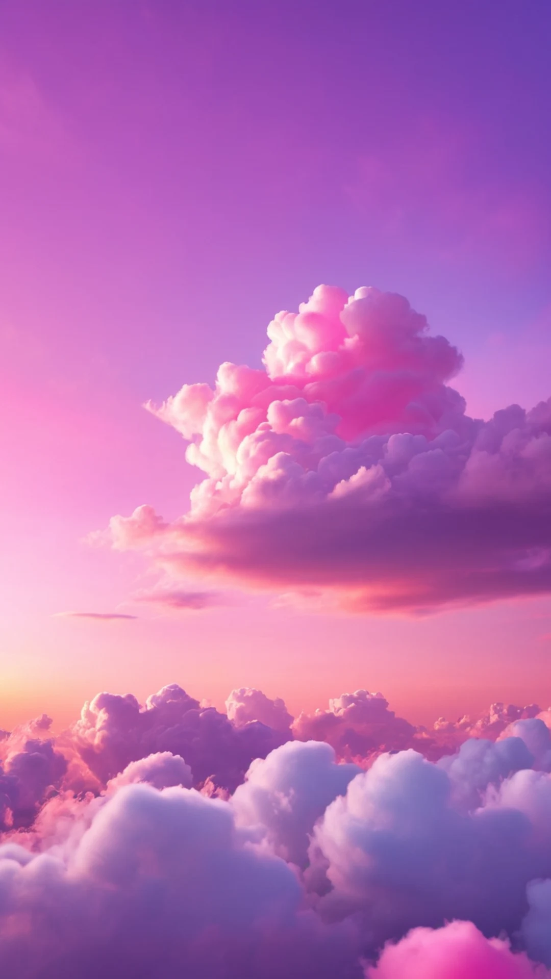 Purple Pink Sunset Clouds - free Phone sunset wallpaper for phone